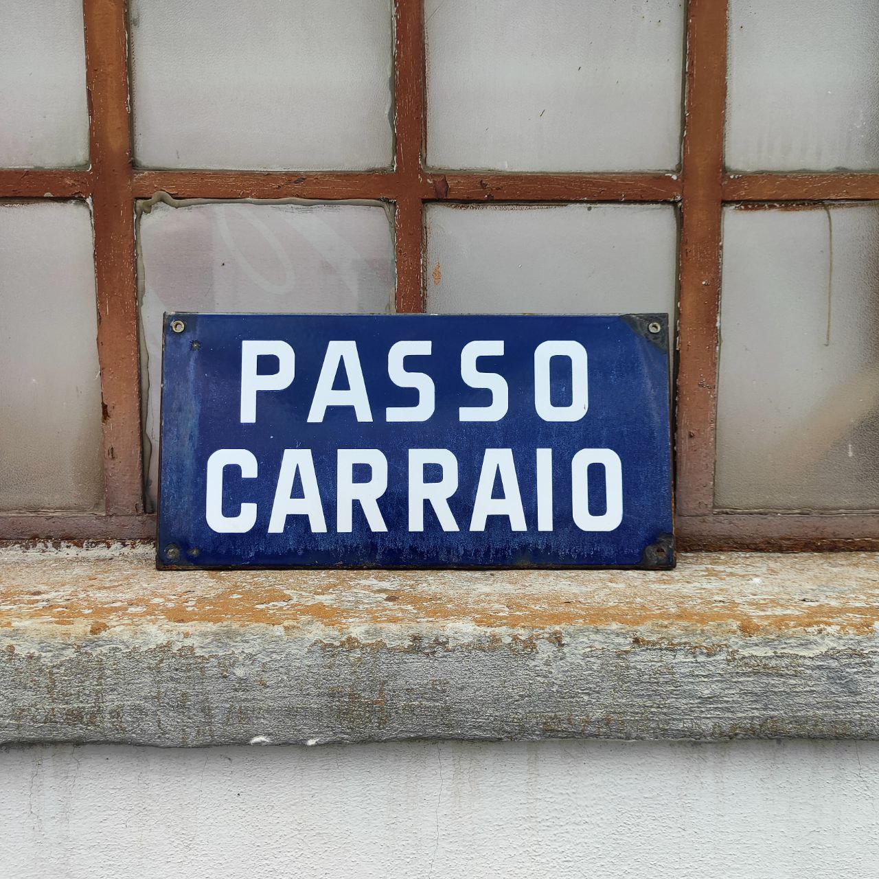 Enamelled sign - Driveway | 1950s