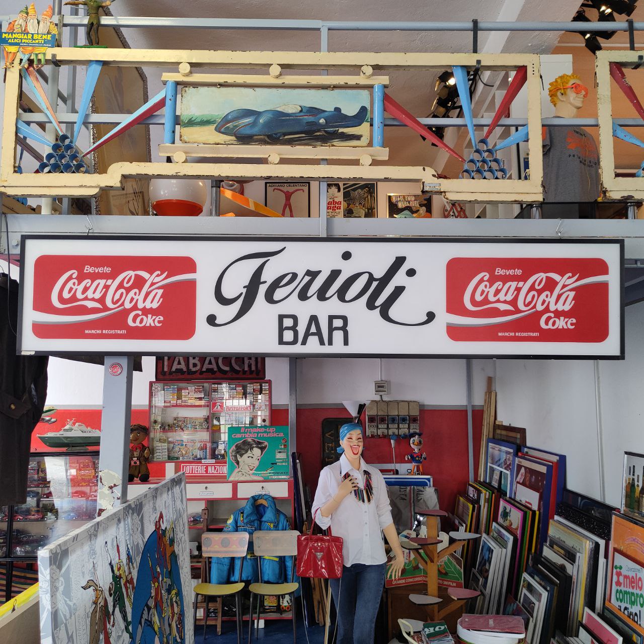 Illuminated sign - Coca-Cola Bar Ferioli | 80s