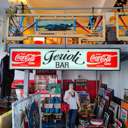 Illuminated sign - Coca-Cola Bar Ferioli | 80s