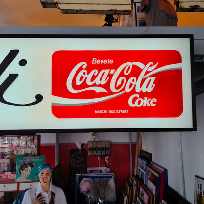 Illuminated sign - Coca-Cola Bar Ferioli | 80s