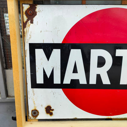 Enamelled sign - Martini Parking | 1966