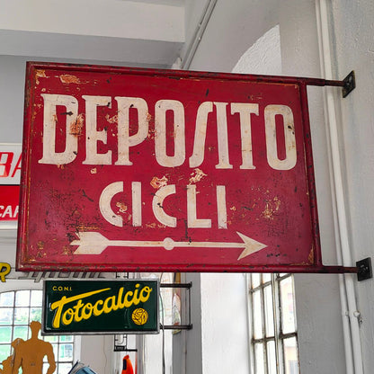 Insegna - Deposito cicli | Anni '30