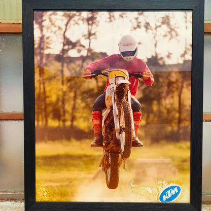 Advertising poster - KTM Motocross