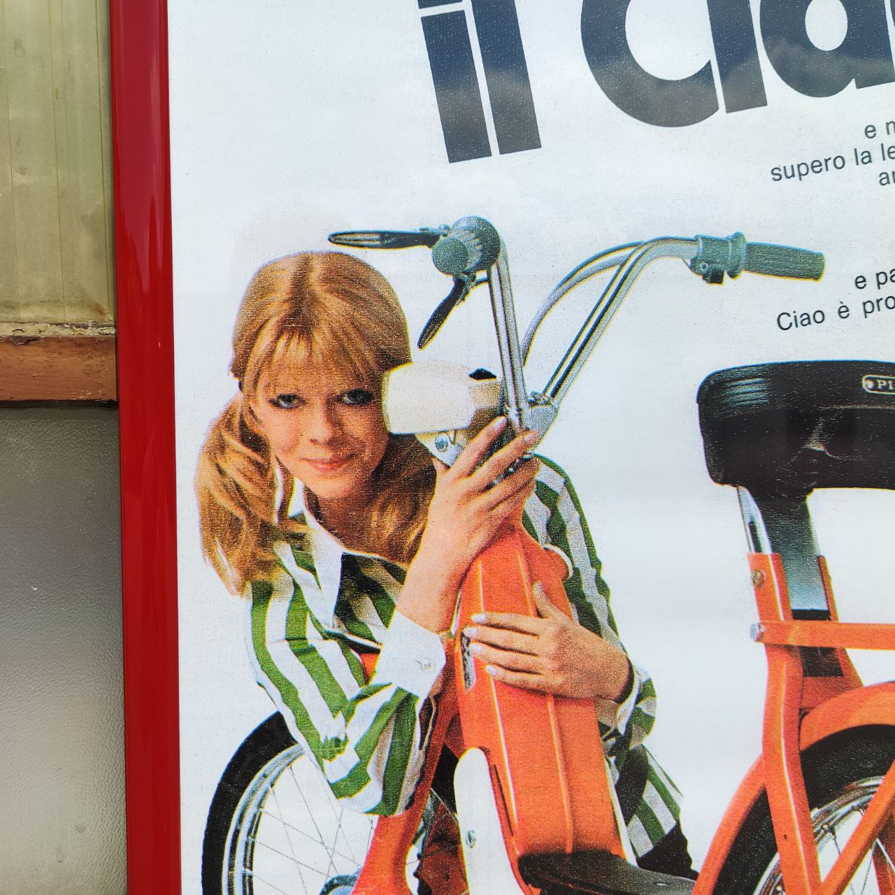 Poster pubblicitario - Piaggio Ciao, operazione '71