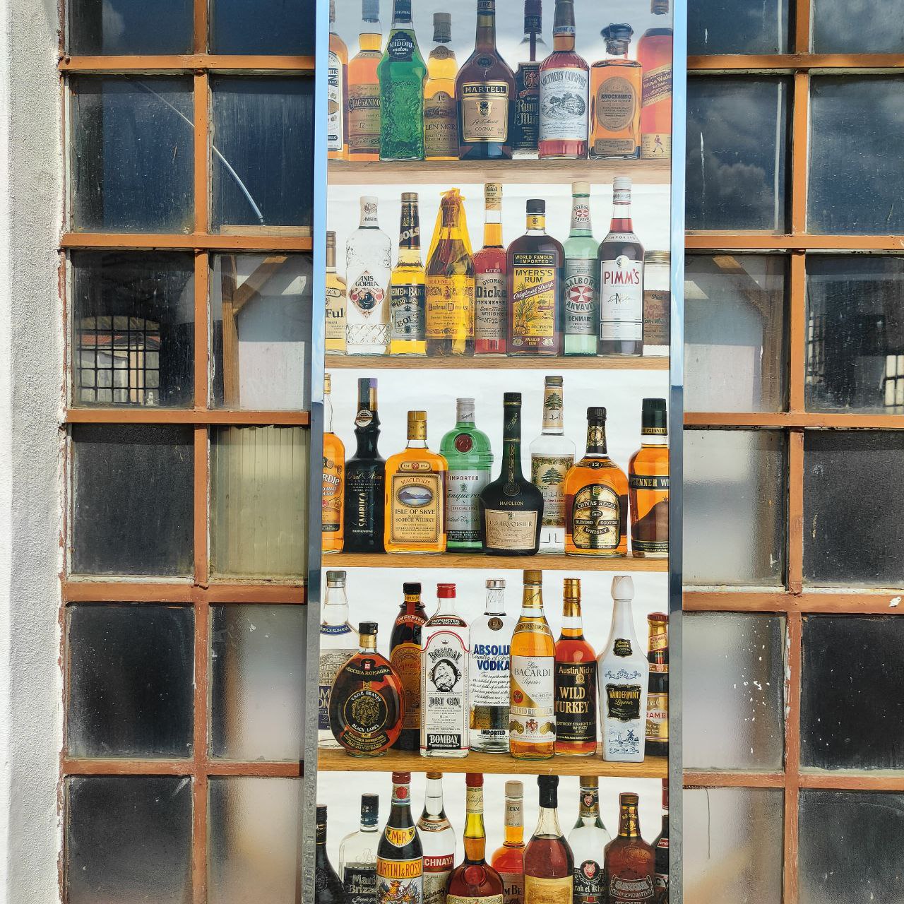 Photographic poster - Bottle bar