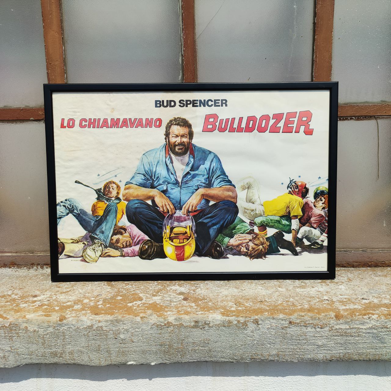 Fotobusta di cinema - Lo chiamavano Bulldozer