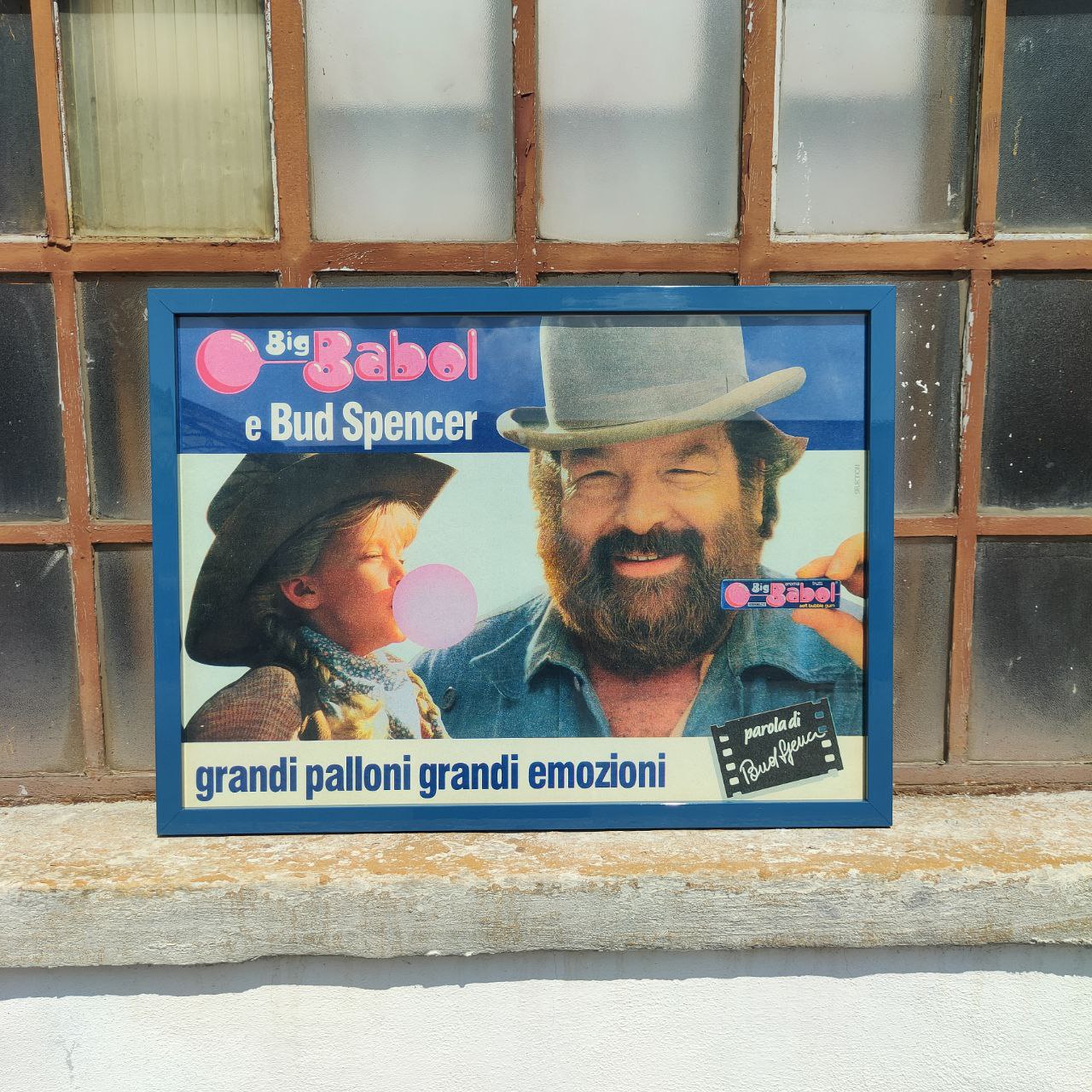 Advertising poster - Big Babol and Bud Spencer