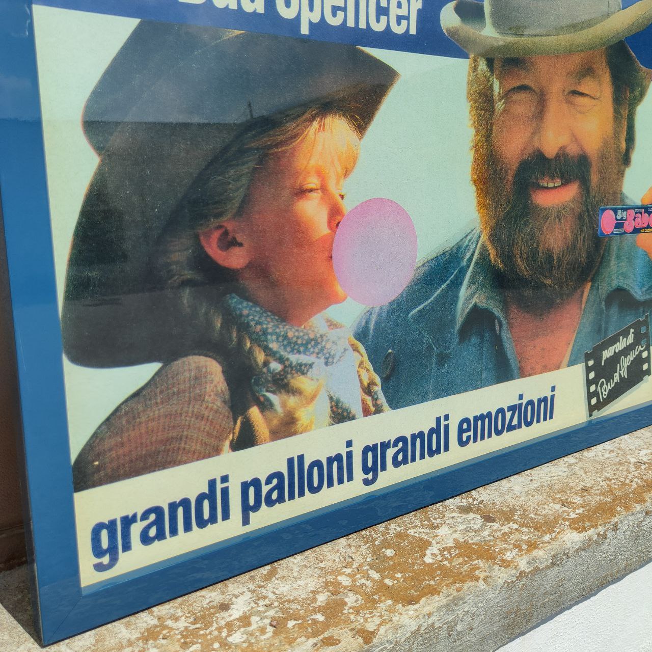 Advertising poster - Big Babol and Bud Spencer