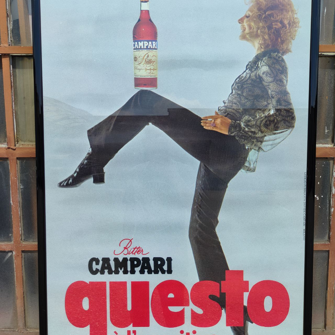 Poster pubblicitario - Bitter Campari