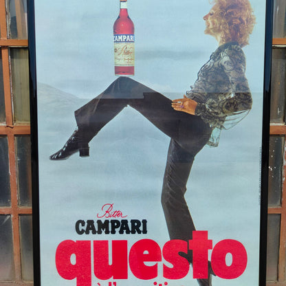 Poster pubblicitario - Bitter Campari