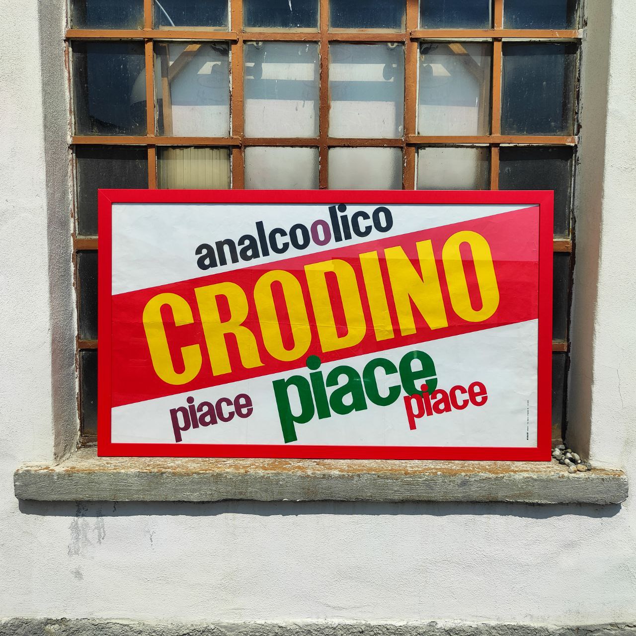 Advertising poster - Crodino