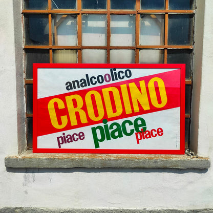 Advertising poster - Crodino