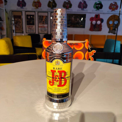 J&amp;B whiskey bottle holder