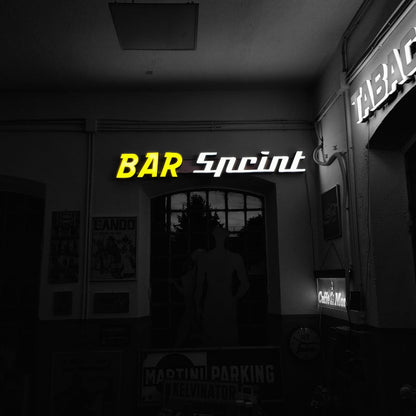 Insegna luminosa - Bar Sprint | Anni '70