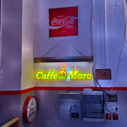 Insegna luminosa - Caffè del Moro | Anni '80