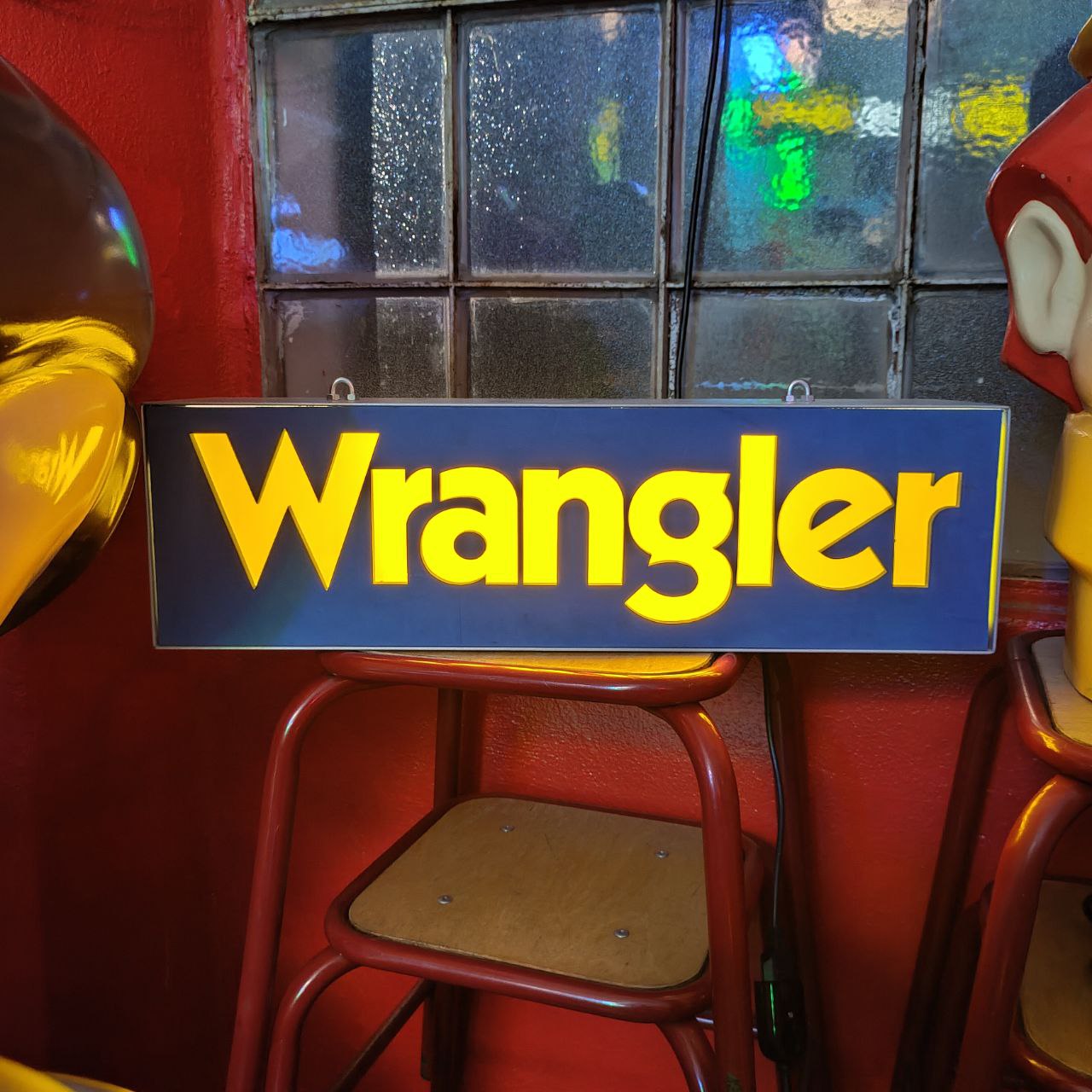 Insegna luminosa - Wrangler | Anni '80