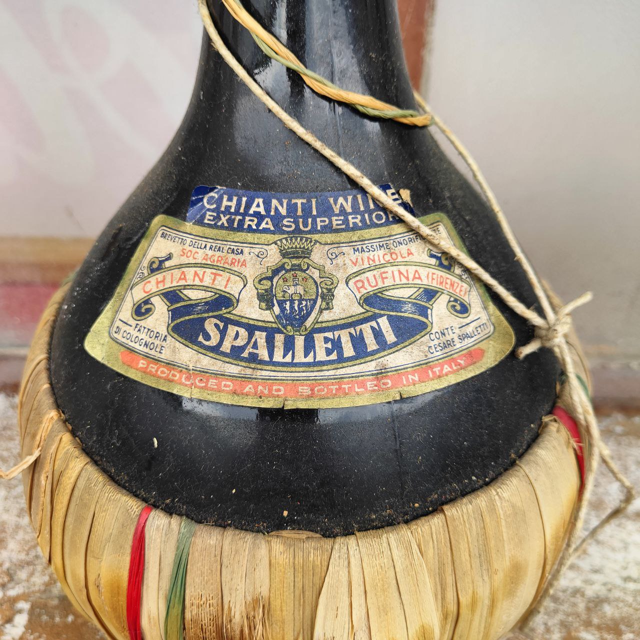 Bottiglia di vino decorativa - Chianti Spalletti