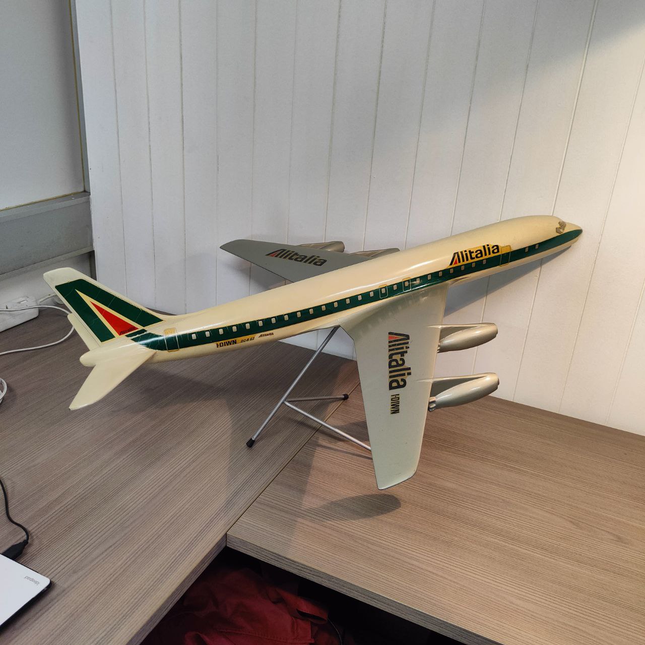 Alitalia - DC-8 | Modello ufficiale da agenzia | Anni '70