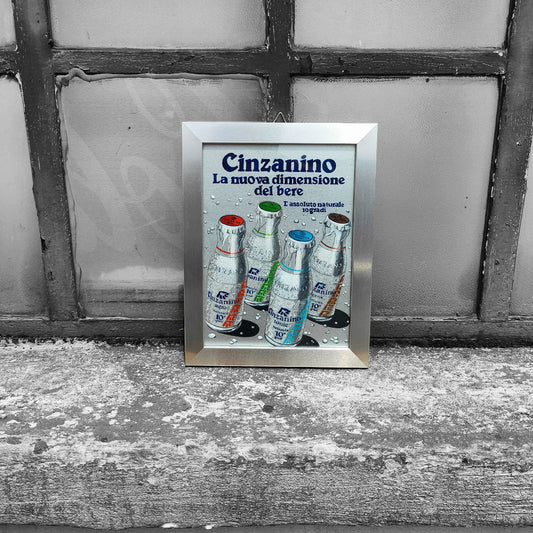 Cartonato pubblicitario - Cinzanino | Anni '80