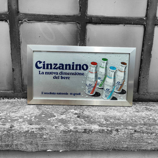 Cartonato pubblicitario - Cinzanino | Anni '80