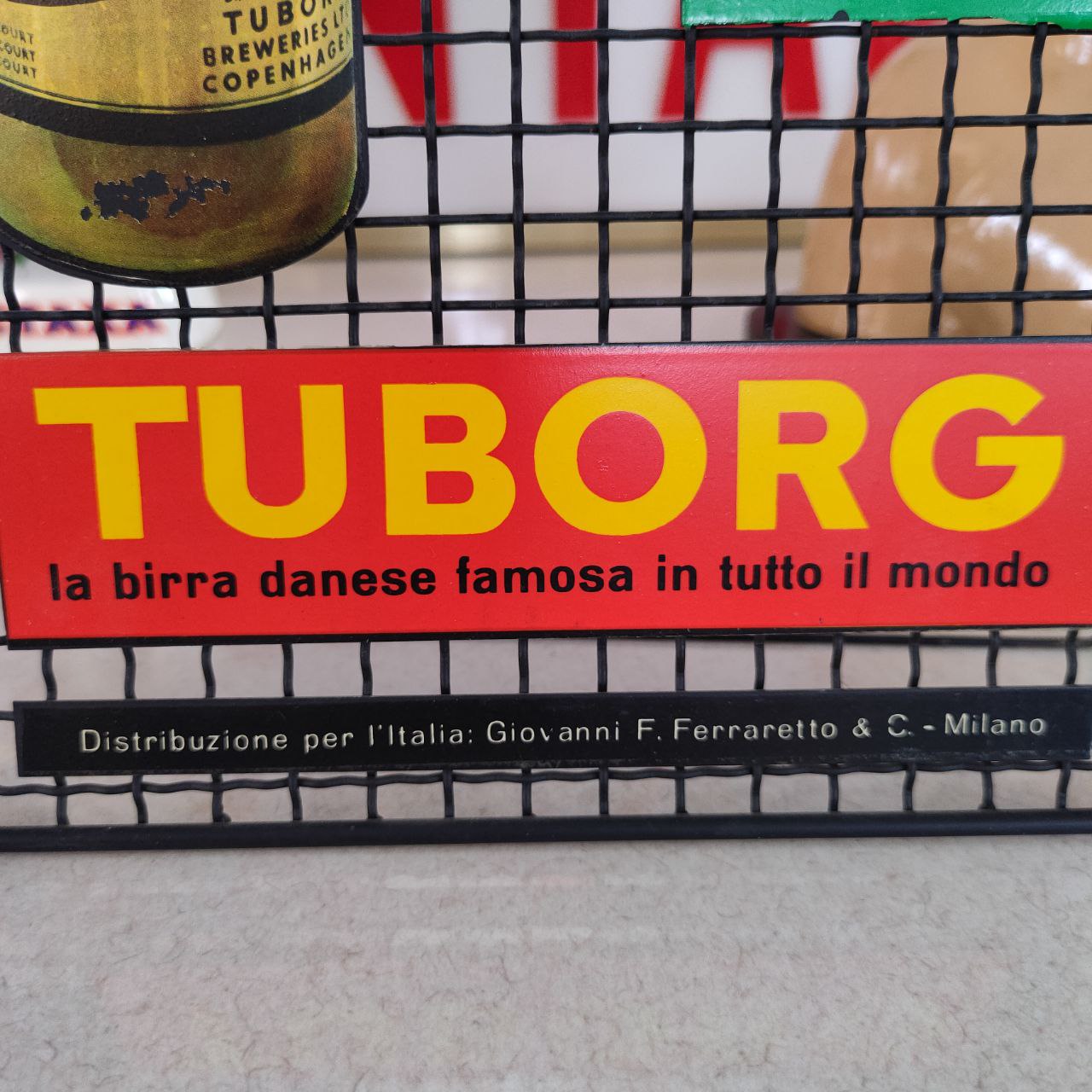 Insegna da banco - Tuborg | Anni '60