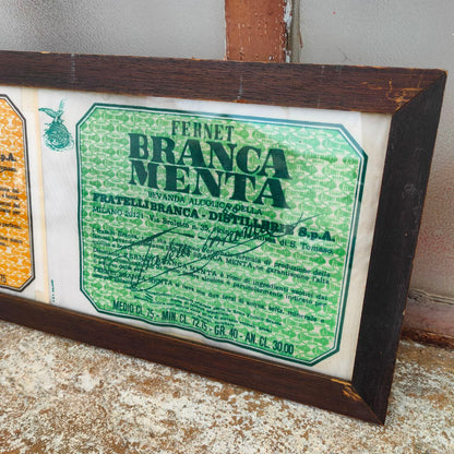 Tela pubblicitaria - Fernet Branca | Anni '70