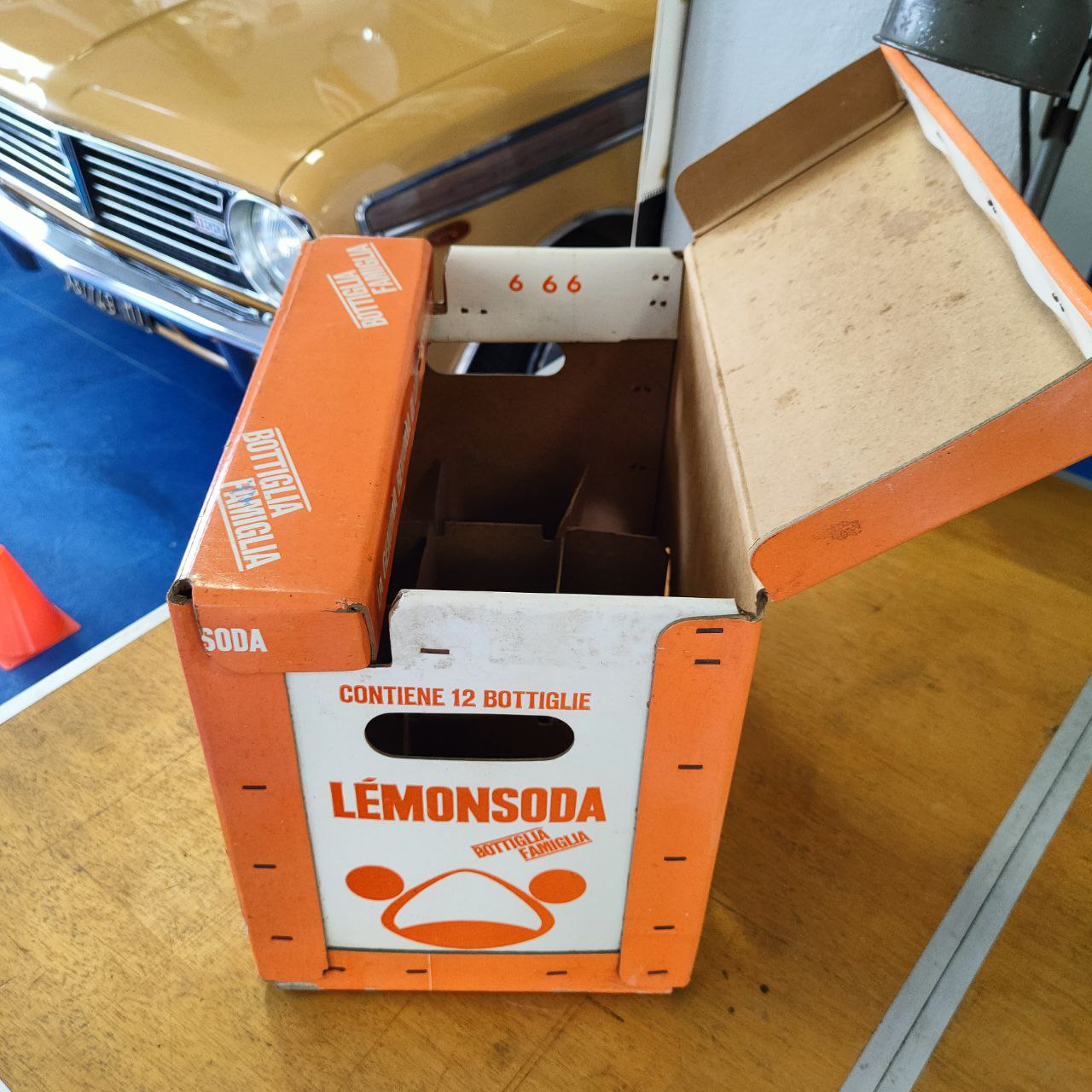 Cassetta portabottiglie - Oransoda Lemonsoda | Anni '60