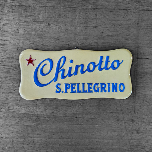 Cartonato pubblicitario - Chinotto San Pellegrino | Anni '60