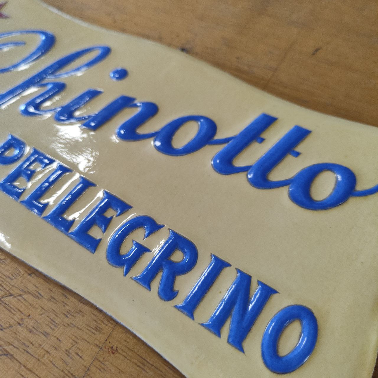 Cartonato pubblicitario - Chinotto San Pellegrino | Anni '60