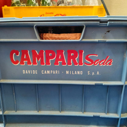 Cassetta portabottiglie - Campari Soda Milano | Anni '70