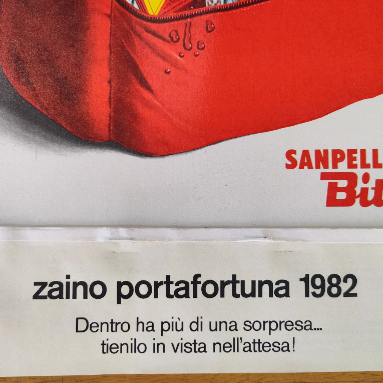 Calendario pubblicitario - San Pellegrino Bitter 1982