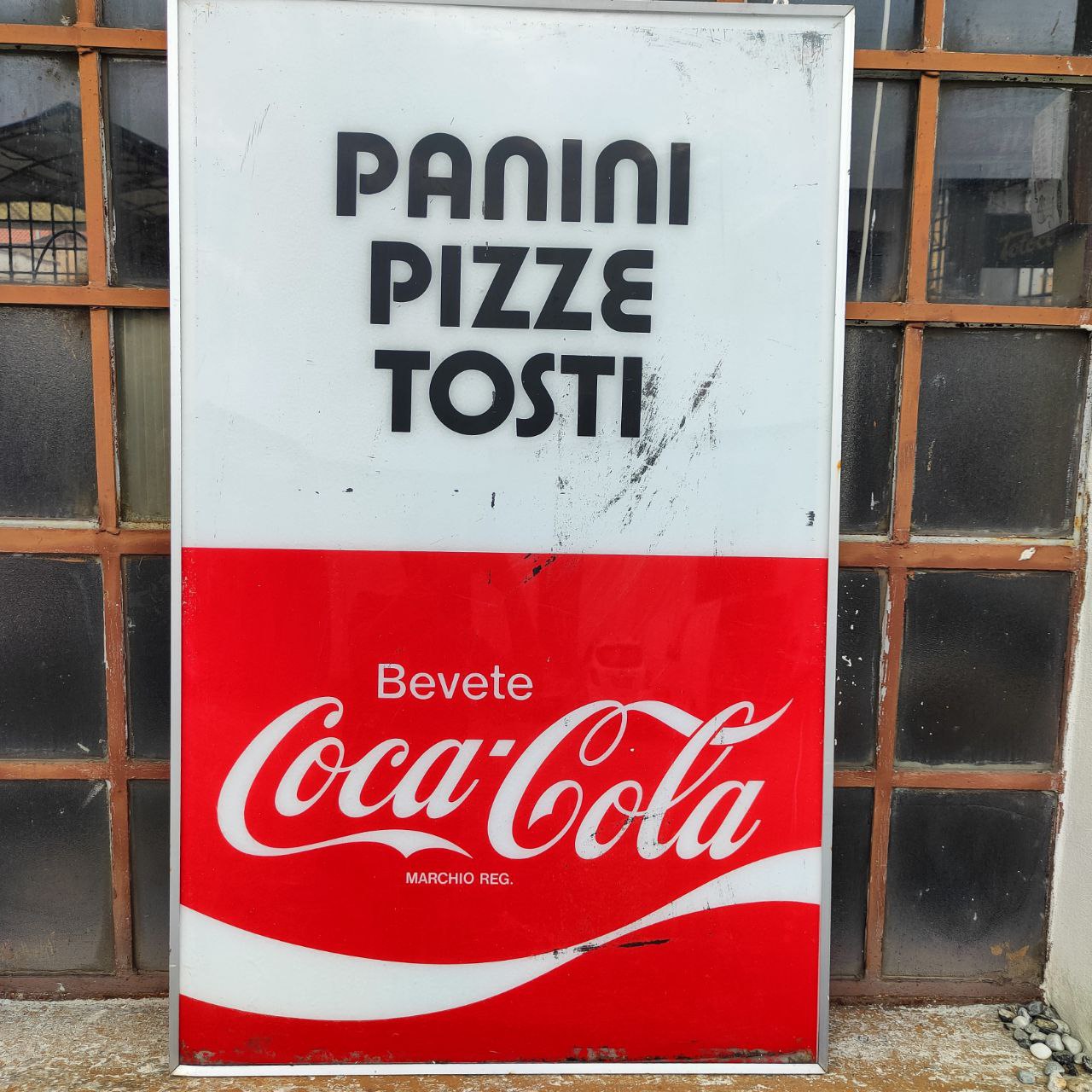 Insegna - Coca-Cola Panini | Anni '70