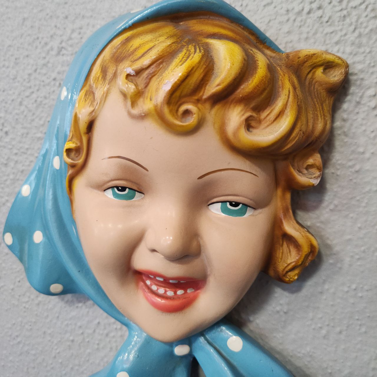 Sagoma bambina in gesso | Anni '50