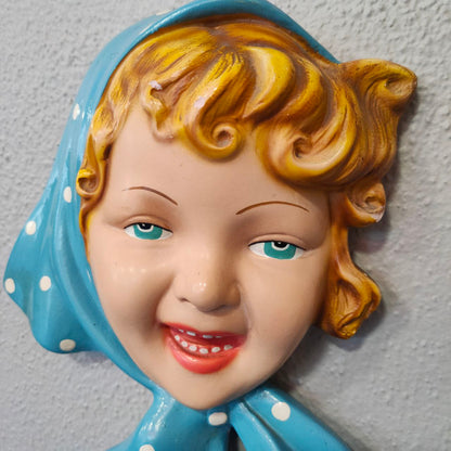 Sagoma bambina in gesso | Anni '50