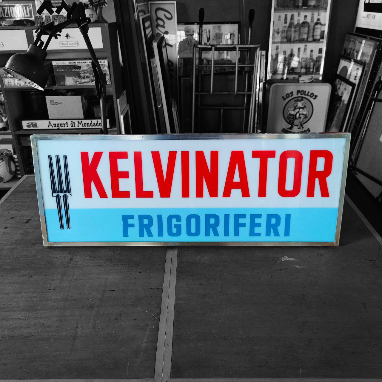 Insegna luminosa - Kelvinator frigoriferi | Anni '60