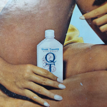 Cartonato pubblicitario - Quick Tanning | Anni '60