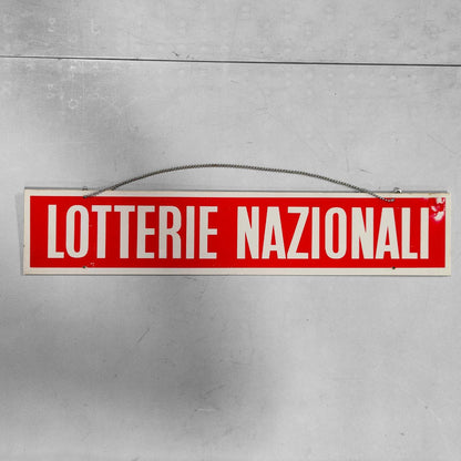 Insegna - Lotterie Nazionali | Anni '70