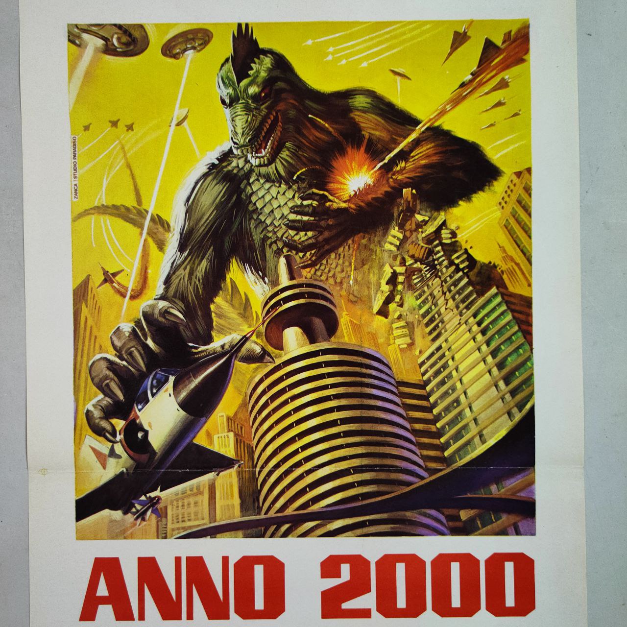 Poster - Godzilla - Year 2000 - Invasion of the Astromonsters