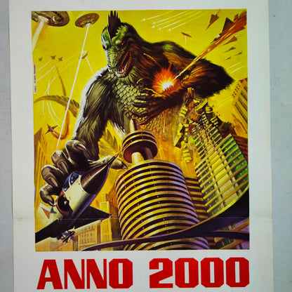 Poster - Godzilla - Year 2000 - Invasion of the Astromonsters