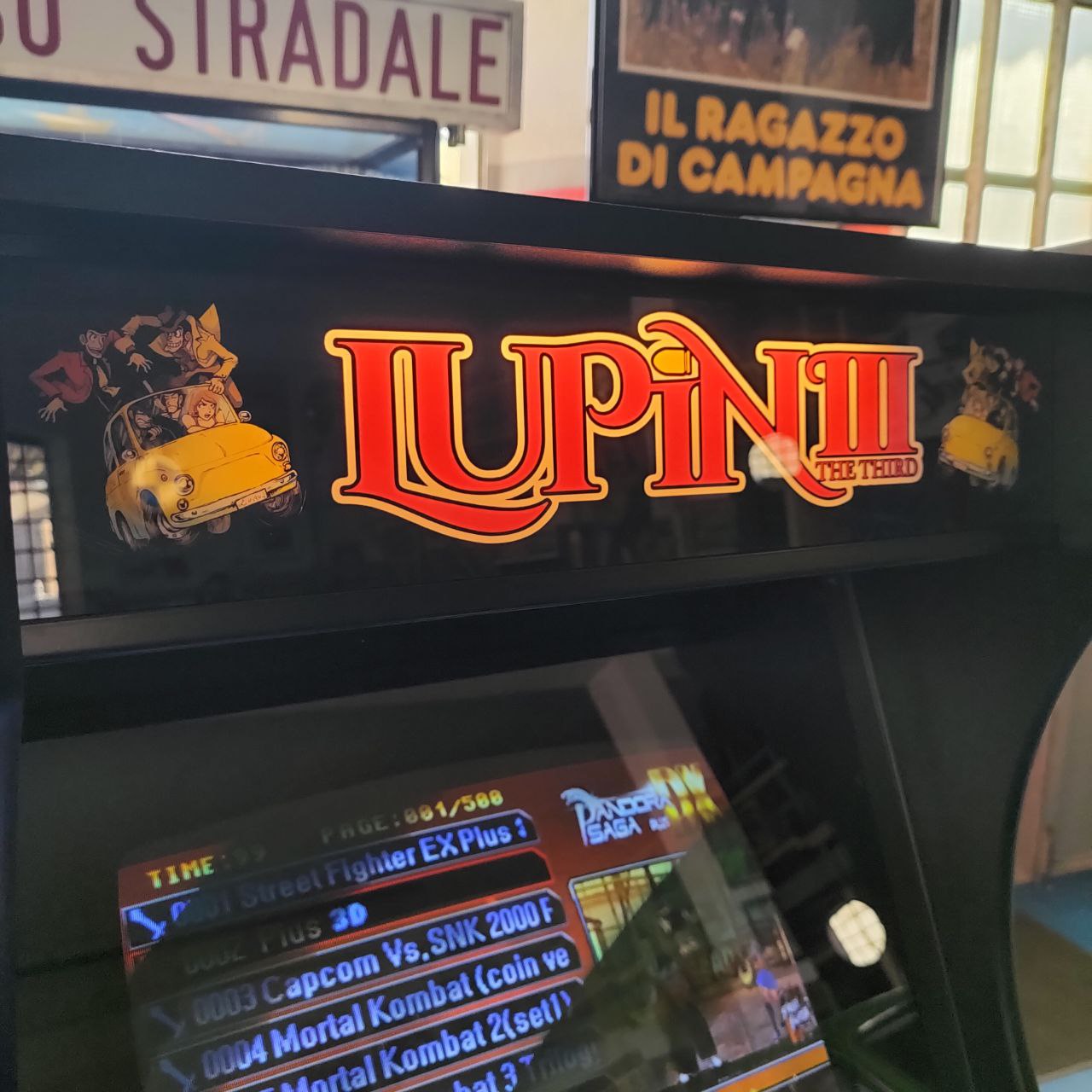 Cabinato Arcade - Lupin III