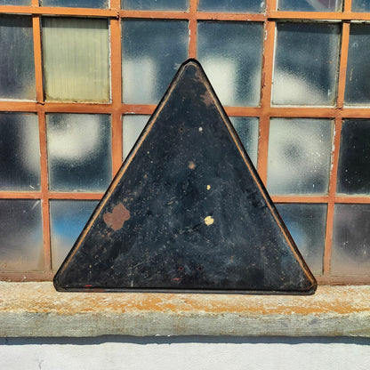 Insegna - Passaggio a livello, croce di Sant'Andrea | Anni '60