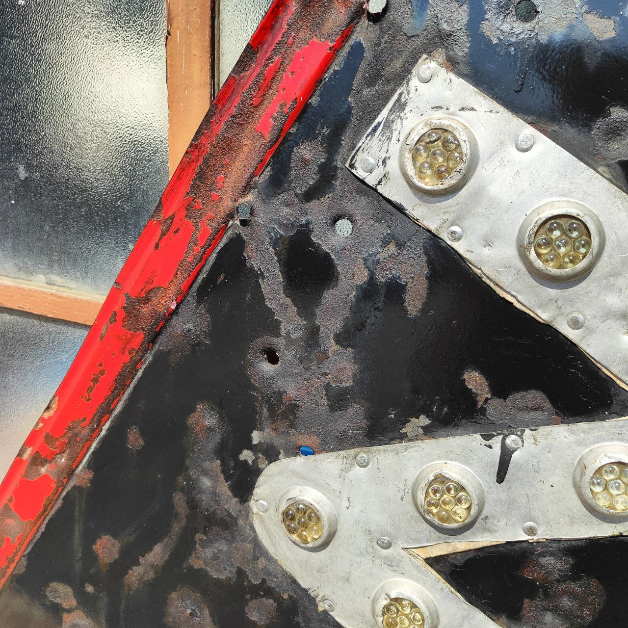 Insegna smaltata - Svolta pericolosa | Anni '60