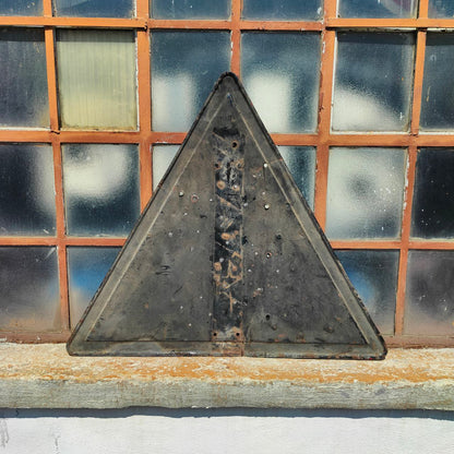 Insegna smaltata - Svolta pericolosa | Anni '60