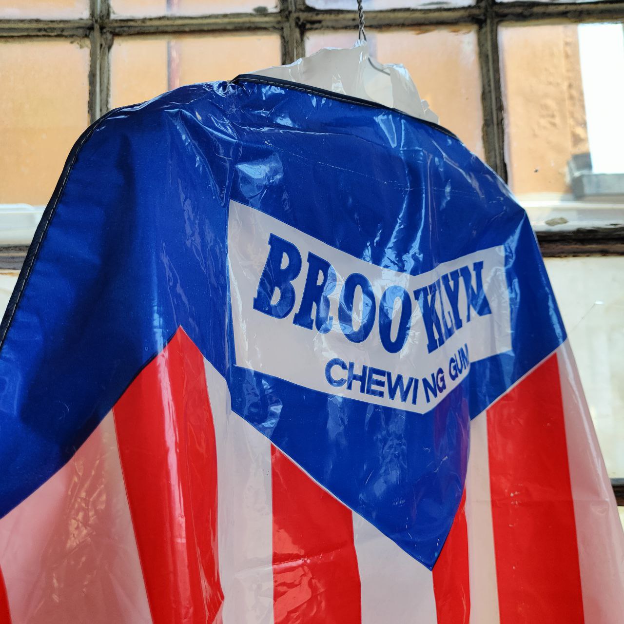Brooklyn Chewin Gum Rain Jacket | 1980s