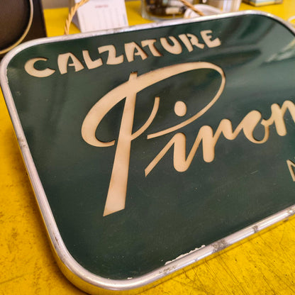 Insegna luminosa - Calzature Pironi Milano | Anni '50