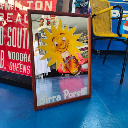 Werbespiegel - Birra Poretti | 1980er Jahre