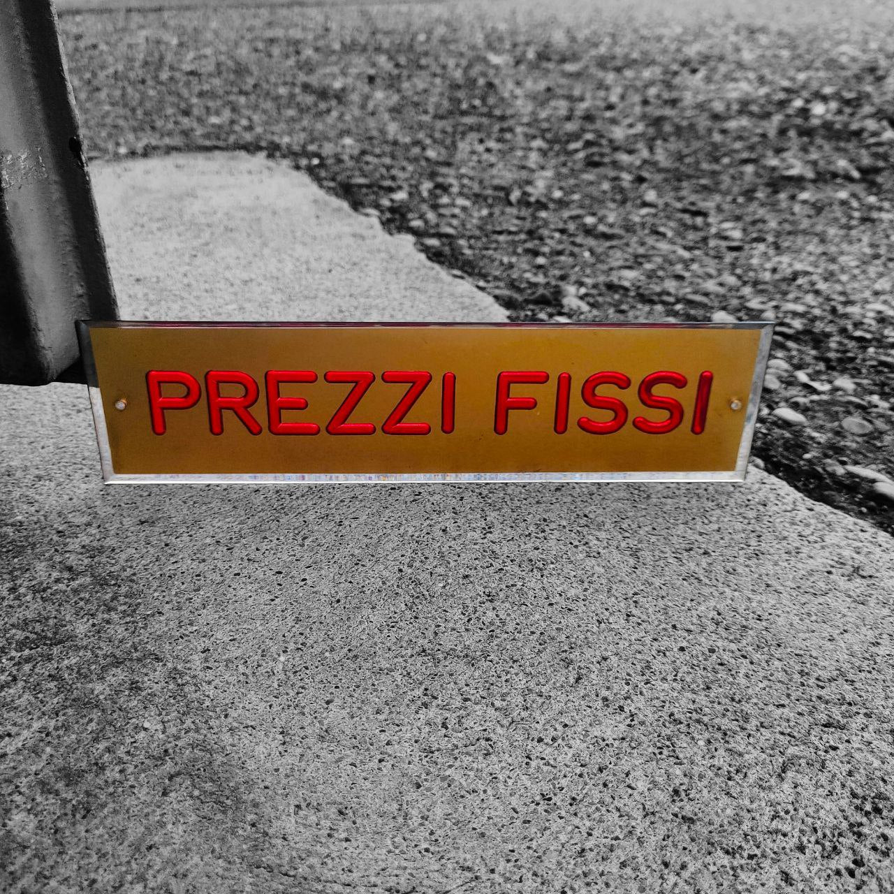 Sign - Fixed Prices | 1970s