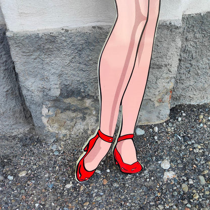 Kinomasken-Silhouette | 1980er Jahre