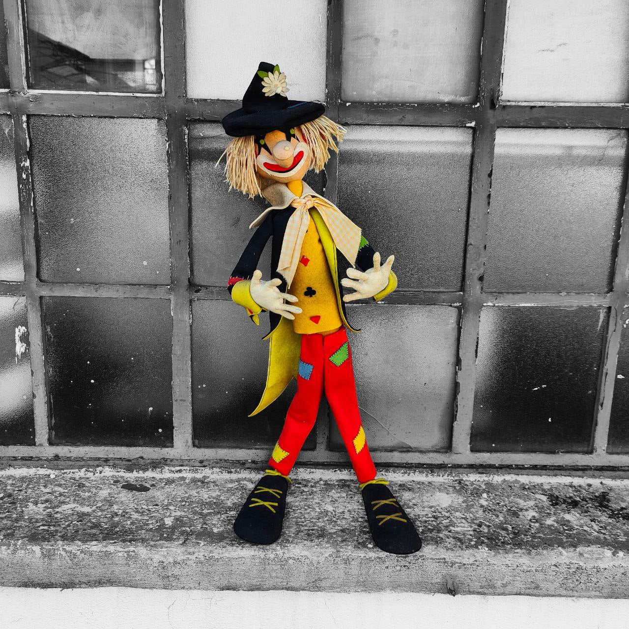 Clownpuppe | 1960er Jahre