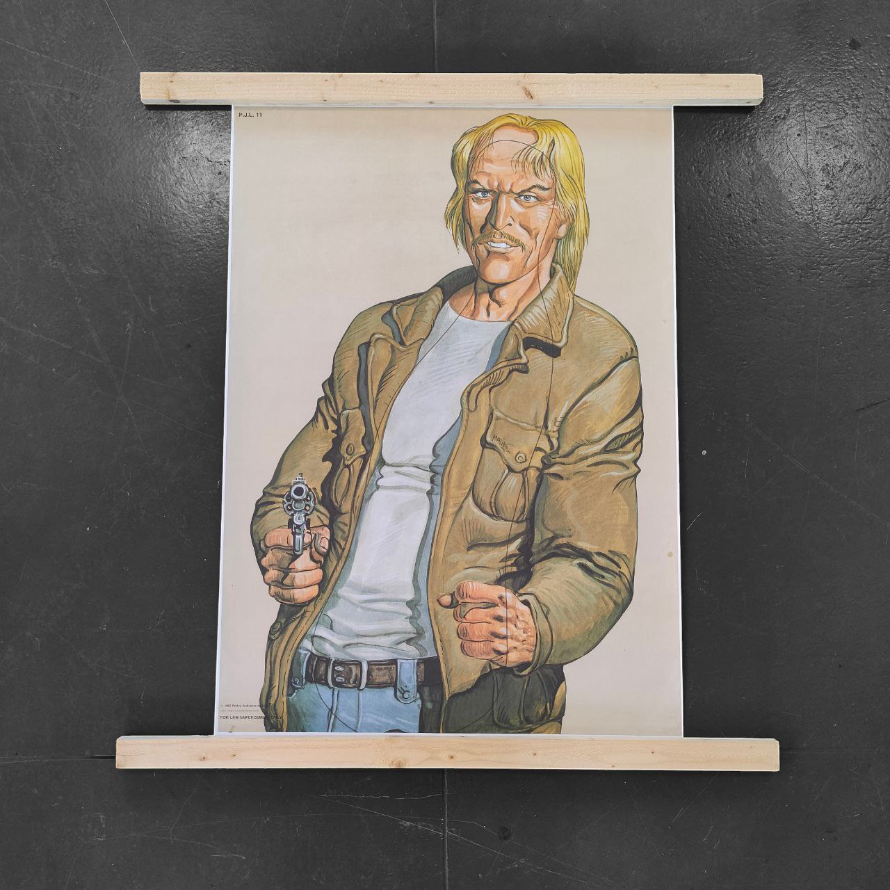 Schießstand-Trainingsplakat | 1990er Jahre